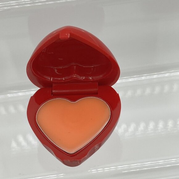 Vintage Avon Valentines Heart Lip Gloss Pin Brooch Compact with Box 1992 NOS - Picture 2 of 7